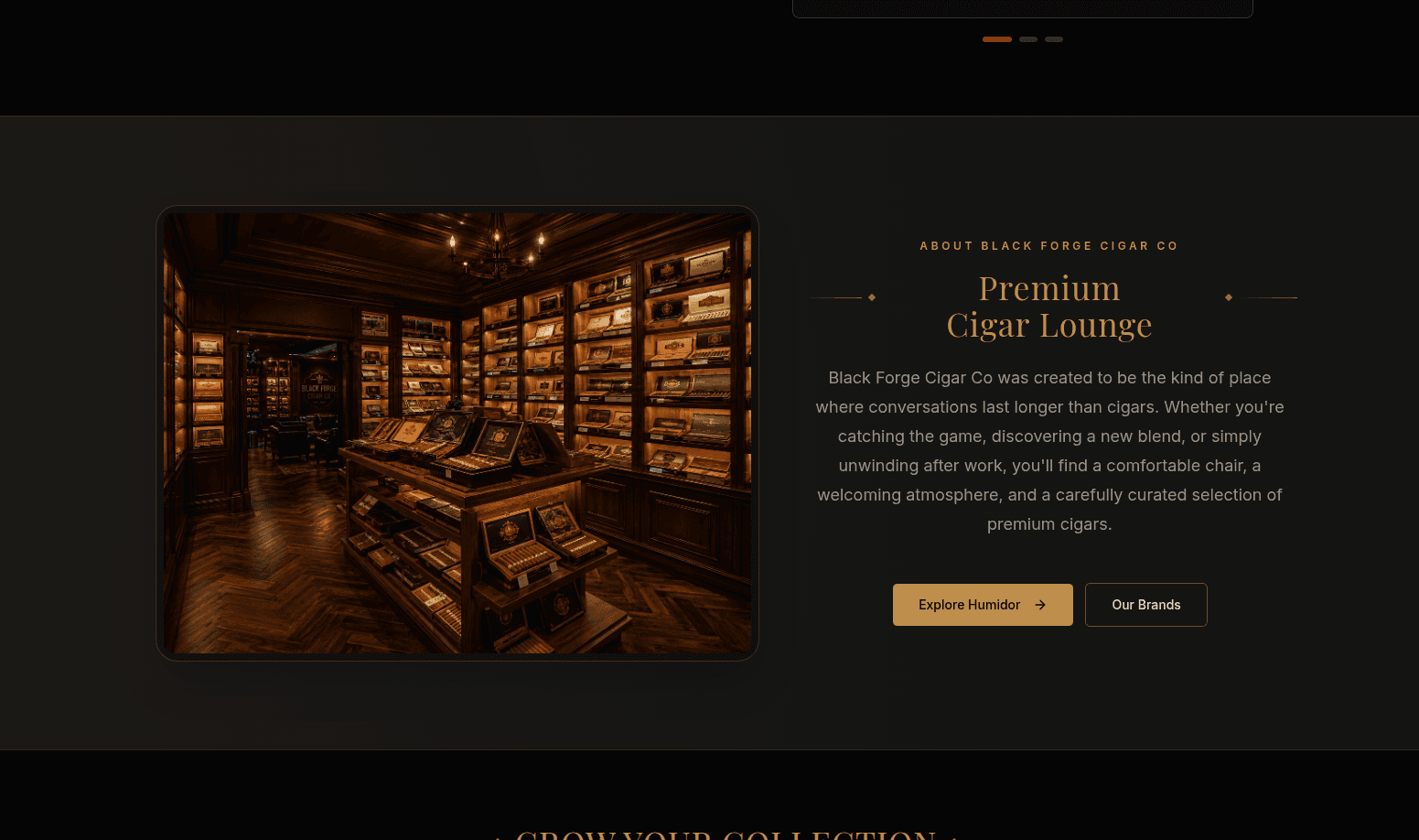 Desktop website concept featuring venue reviews and guest feedback